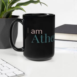 I Am Athena Kinley Black Mug